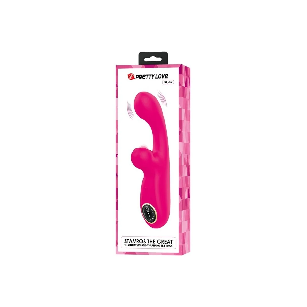 Skylar Stimulator Vibrator Rosa von Pretty Love Flirtation kaufen | Fesselliebe
