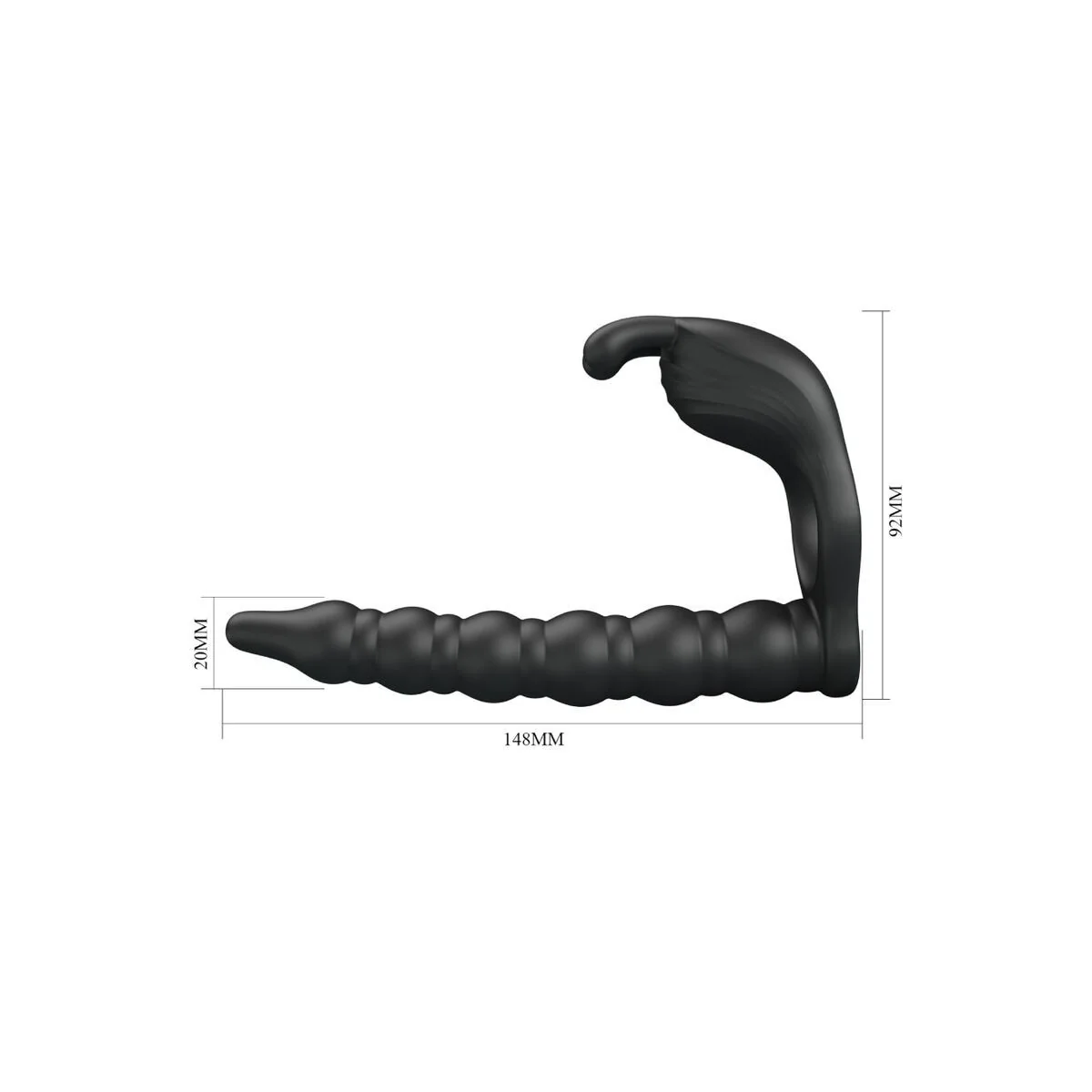 Blackney Penisringe mit Vibrator-Plug von Pretty Love kaufen | Fesselliebe