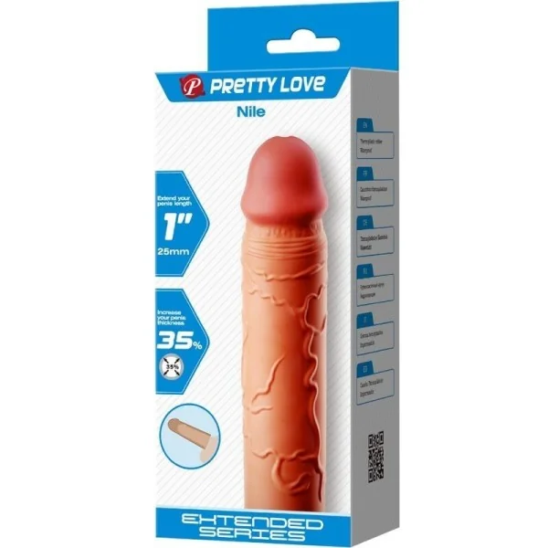 Nile Penis Extender Cover Fleisch von Pretty Love Male kaufen | Fesselliebe