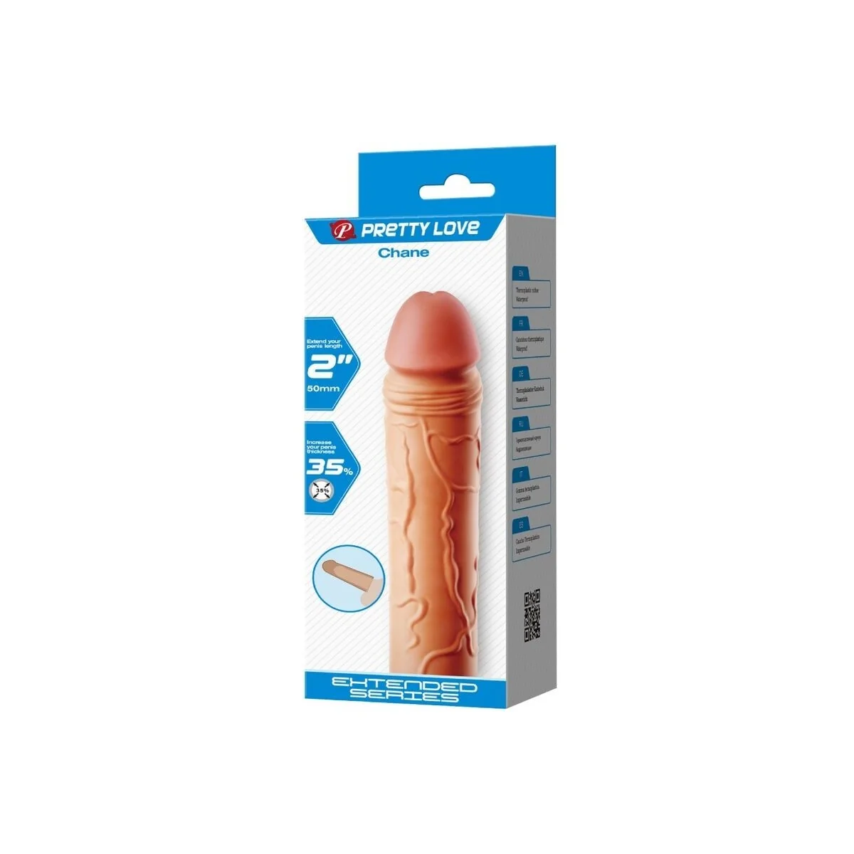 Chane Penis Extender Cover Fleisch von Pretty Love Male kaufen | Fesselliebe
