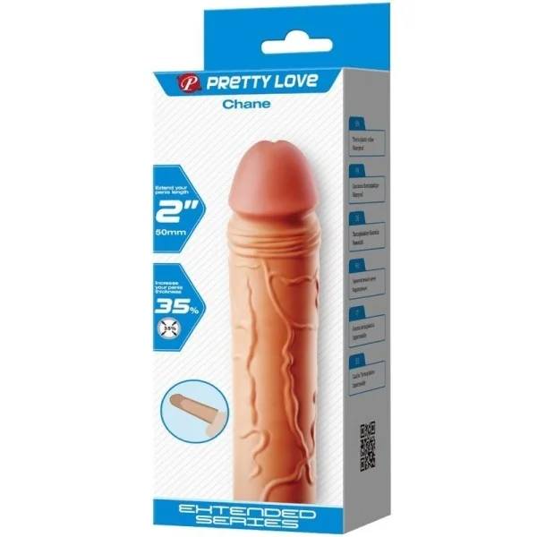Chane Penis Extender Cover Fleisch von Pretty Love Male kaufen | Fesselliebe