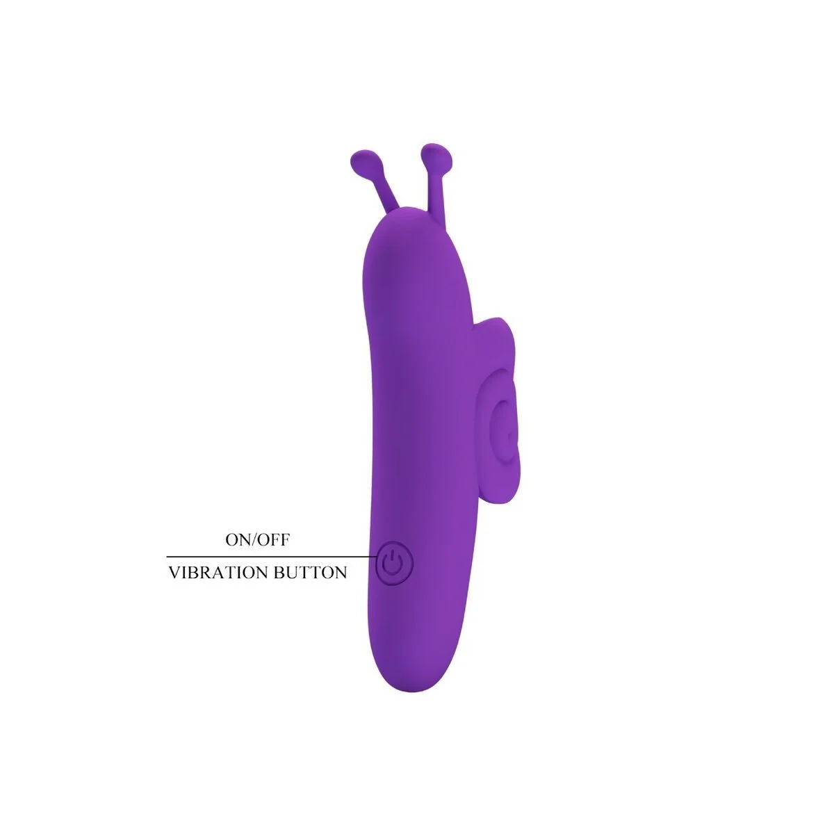 Snail Leistungsstarker Lila Fingerstimulator von Pretty Love kaufen | Fesselliebe