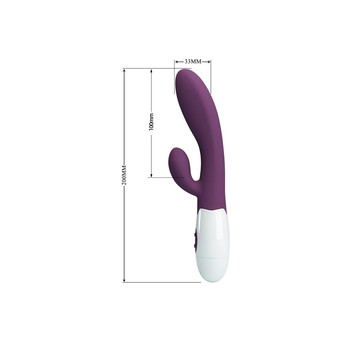 Alvis Rabbit Vibrator & Lila G-Punkte von Pretty Love Flirtation kaufen | Fesselliebe