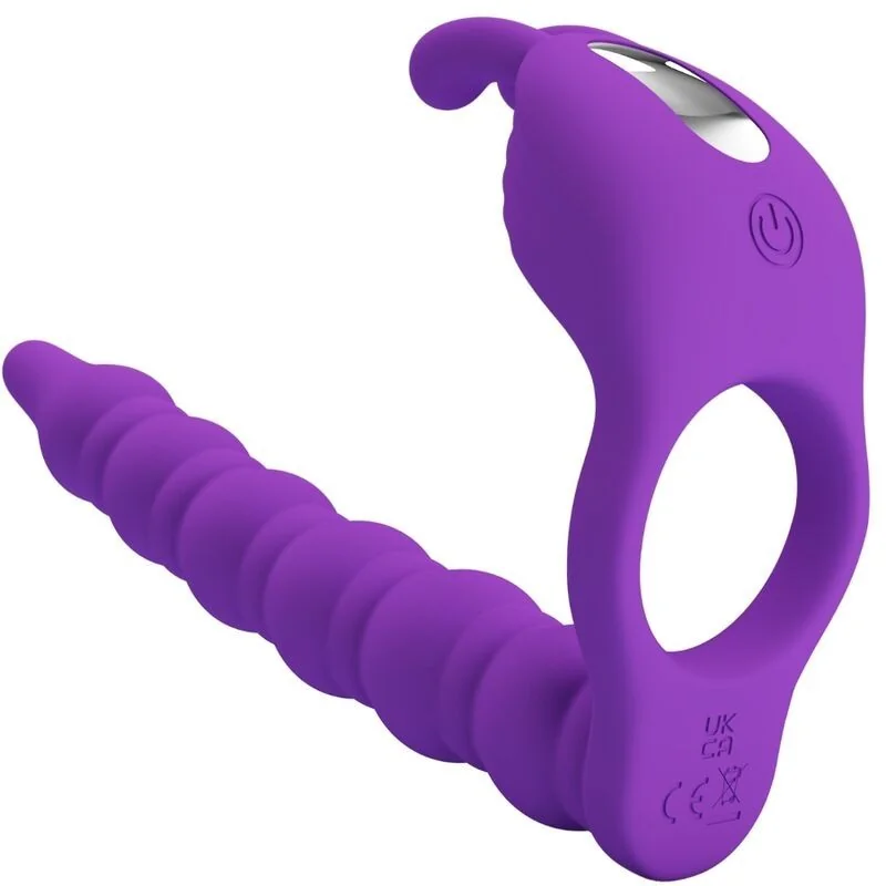 Blackney Penisringe mit Vibrator-Plug von Pretty Love kaufen | Fesselliebe