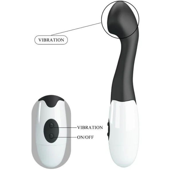 Charles G-Spot Vibrator 30 Modi Schwarz von Pretty Love Flirtation kaufen | Fesselliebe
