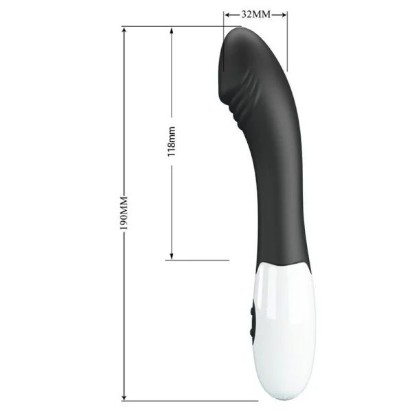 Elemental G-Spot Vibrator 30 Modi Schwarz von Pretty Love Flirtation kaufen | Fesselliebe
