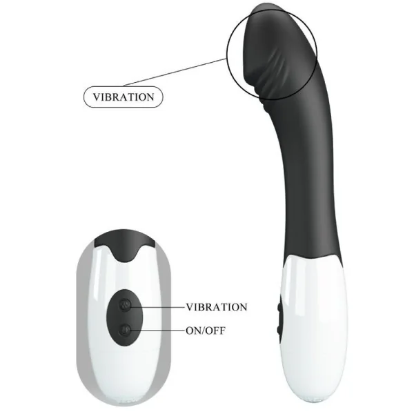 Elemental G-Spot Vibrator 30 Modi Schwarz von Pretty Love Flirtation kaufen | Fesselliebe