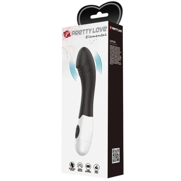 Elemental G-Spot Vibrator 30 Modi Schwarz von Pretty Love Flirtation kaufen | Fesselliebe