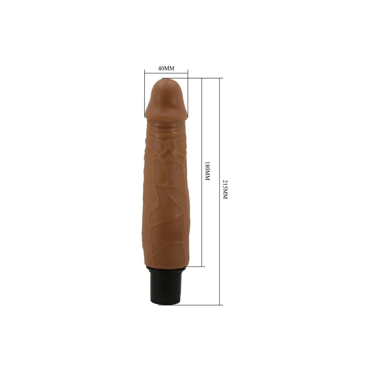 Waldorf realistischer Vibrator 18 cm -O- 4 cm von Pretty Love High Grade kaufen | Fesselliebe