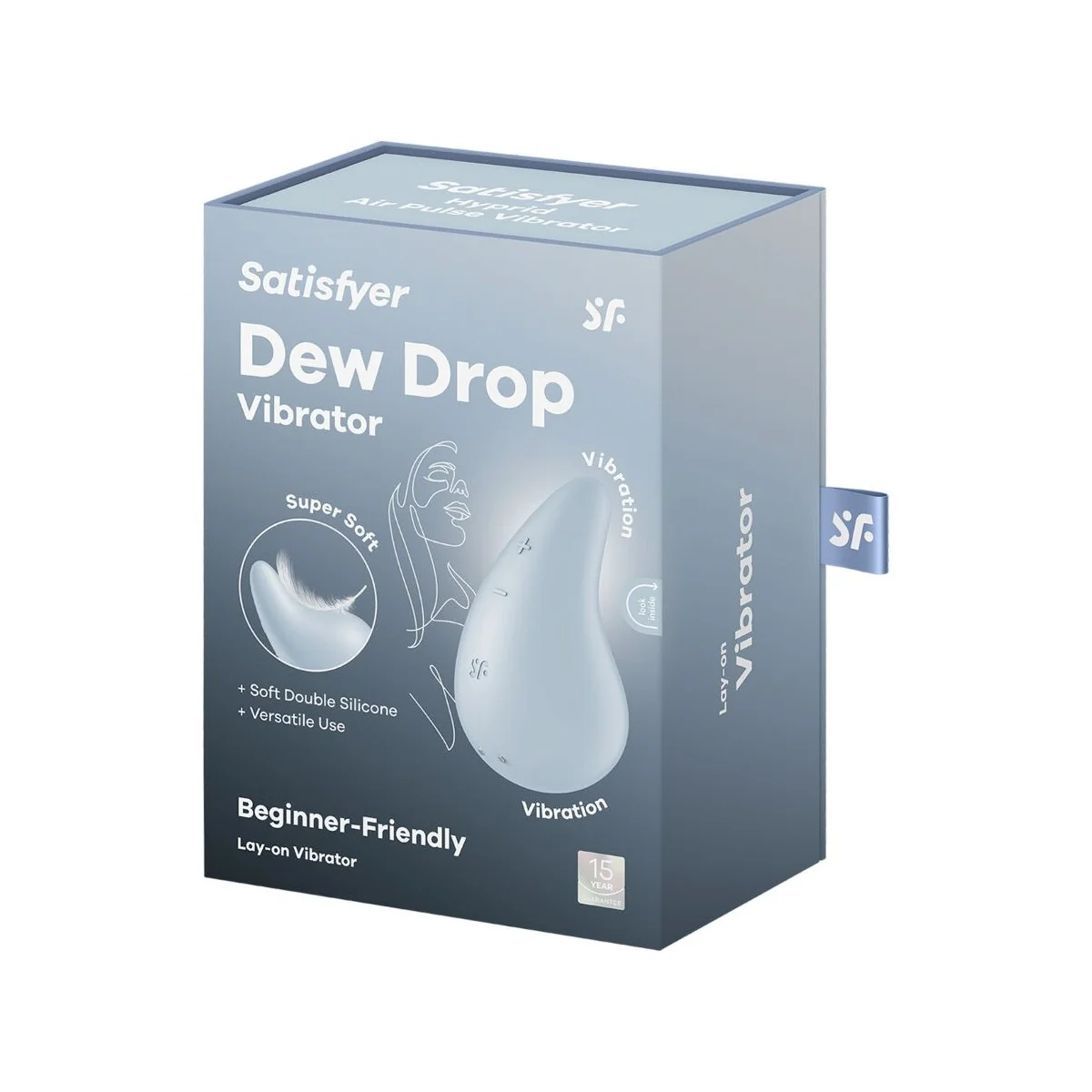 Dew Drop Vibrator Auflegen Blau von Satisfyer Layons kaufen | Fesselliebe