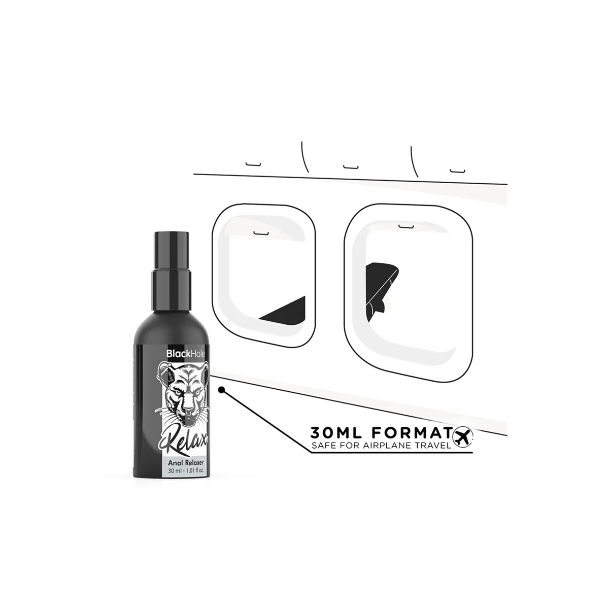 Anal Relaxer Spray Explorer 30 ml von Black Hole kaufen | Fesselliebe