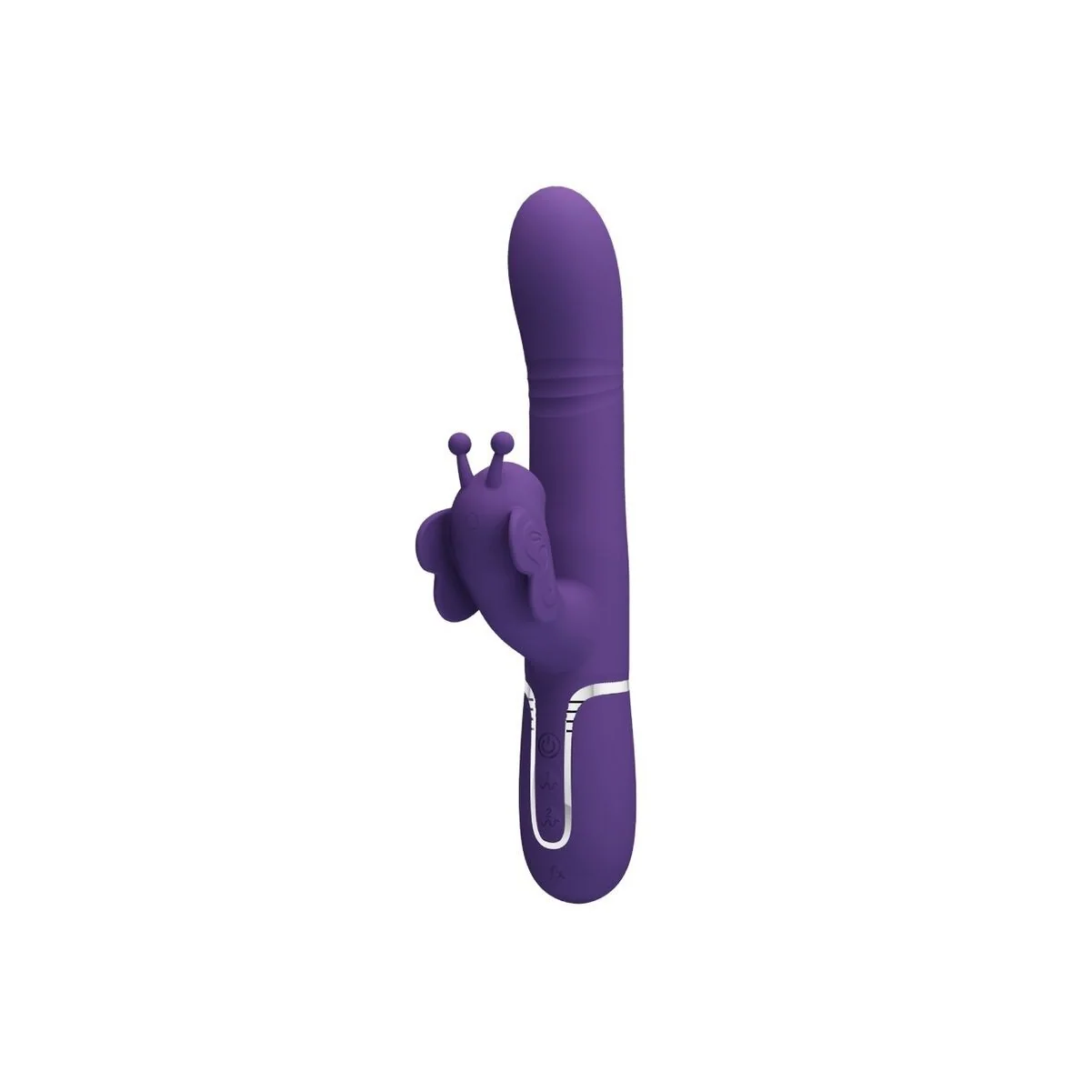 Multifunktions-Kaninchenvibrator 4 in 1 Schmetterling Lila von Pretty Love Flirtation kaufen | Fesselliebe