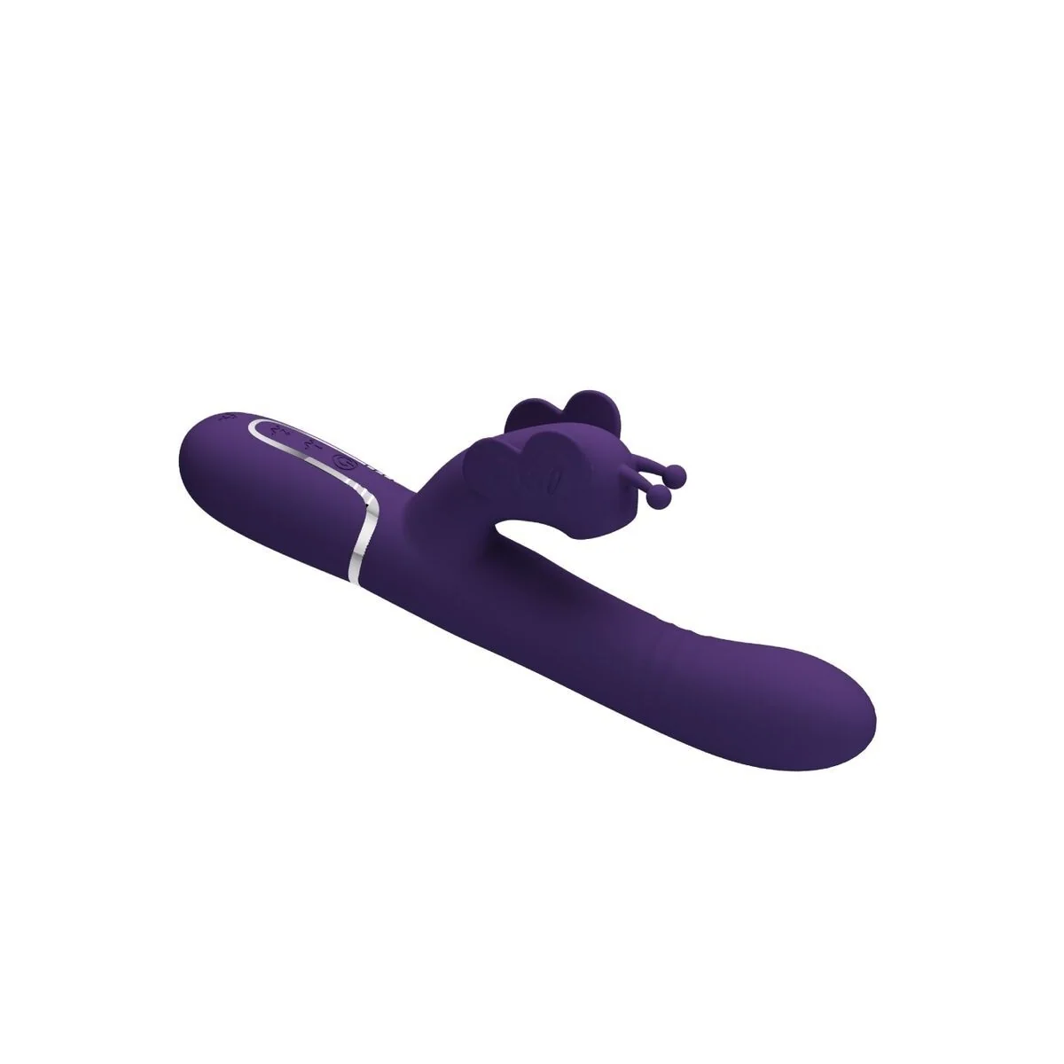 Multifunktions-Kaninchenvibrator 4 in 1 Schmetterling Lila von Pretty Love Flirtation kaufen | Fesselliebe