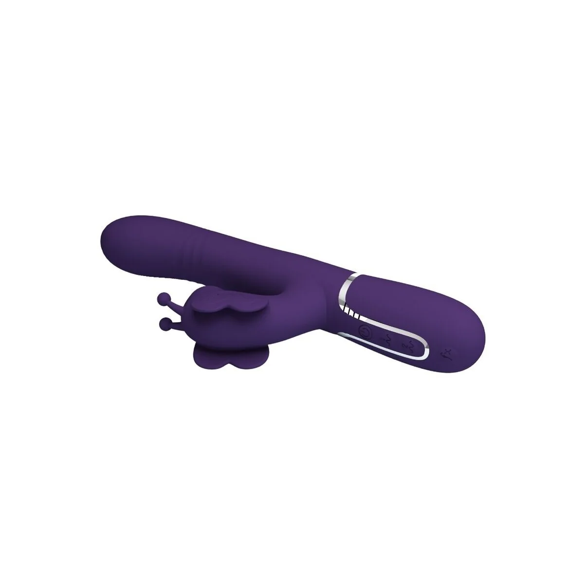 Multifunktions-Kaninchenvibrator 4 in 1 Schmetterling Lila von Pretty Love Flirtation kaufen | Fesselliebe