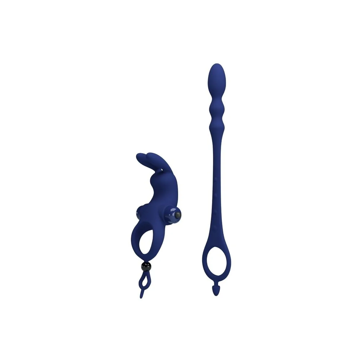 Ayad Rabbit Vibratorring mit Stecker Blau von Pretty Love Male kaufen | Fesselliebe