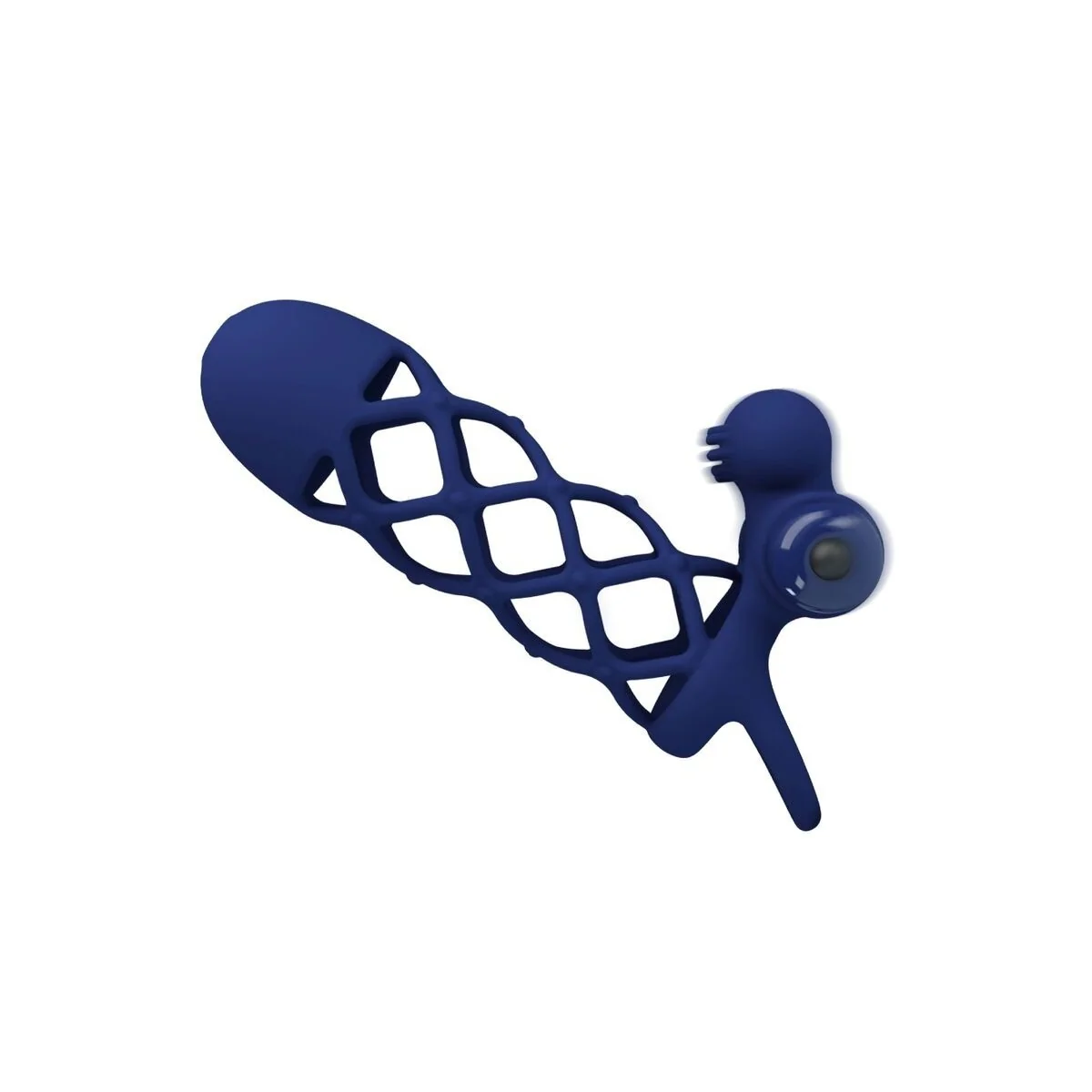 Giann Vibratorring mit Silikonhülle Blau von Pretty Love Male kaufen | Fesselliebe