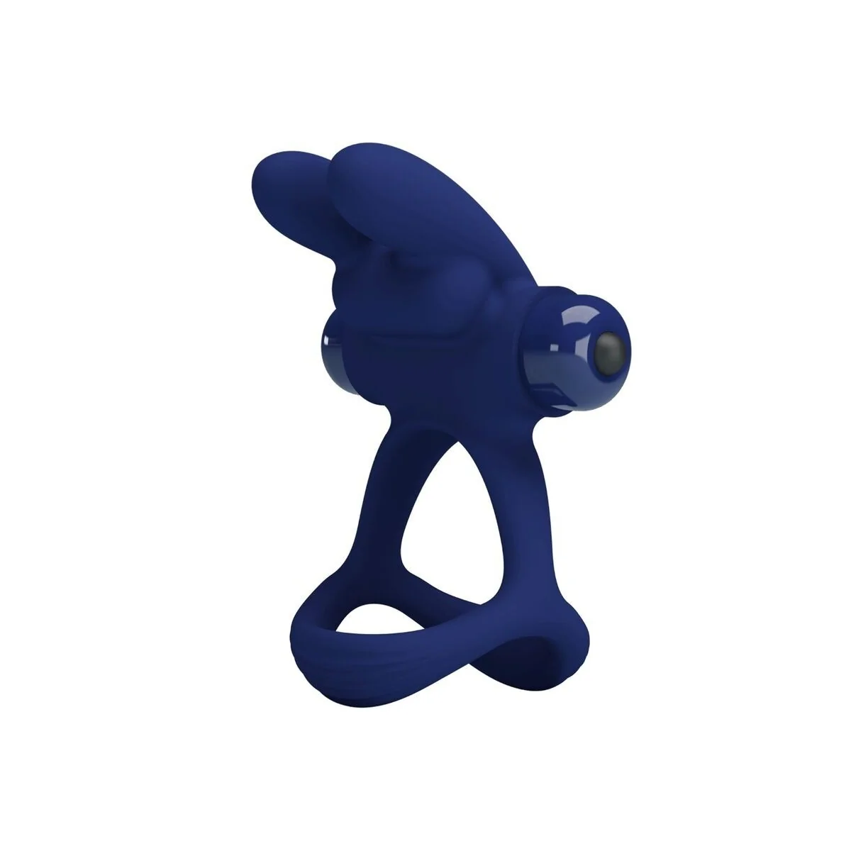 Francisco Doppelter Vibrationsring Kaninchen Blau von Pretty Love Male kaufen | Fesselliebe