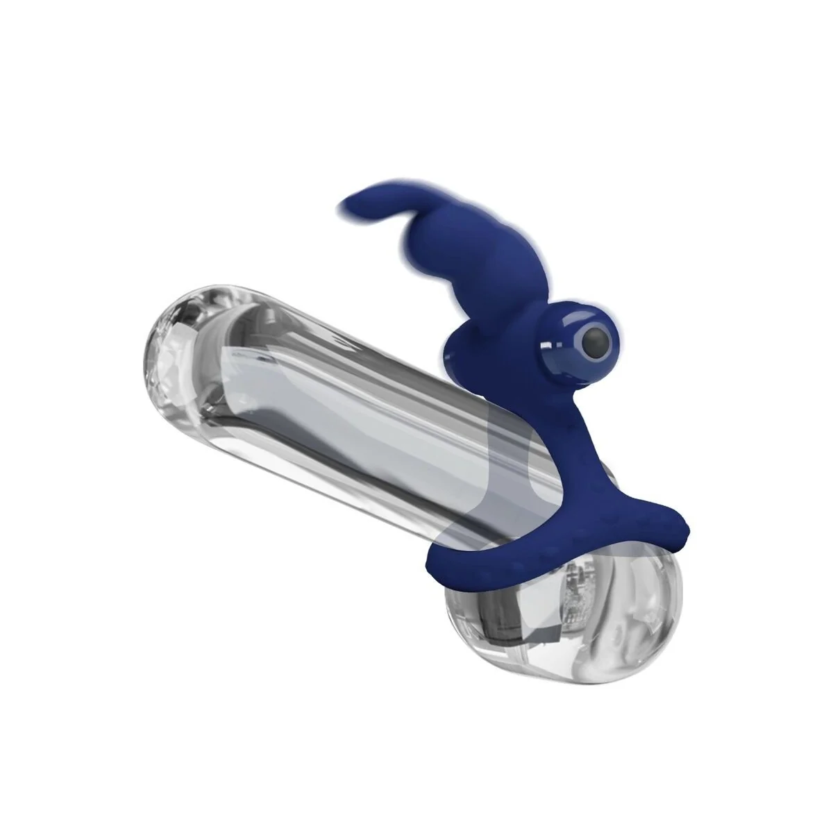 Luchito Doppelvibrierender Ring Kaninchen Blau von Pretty Love Male kaufen | Fesselliebe