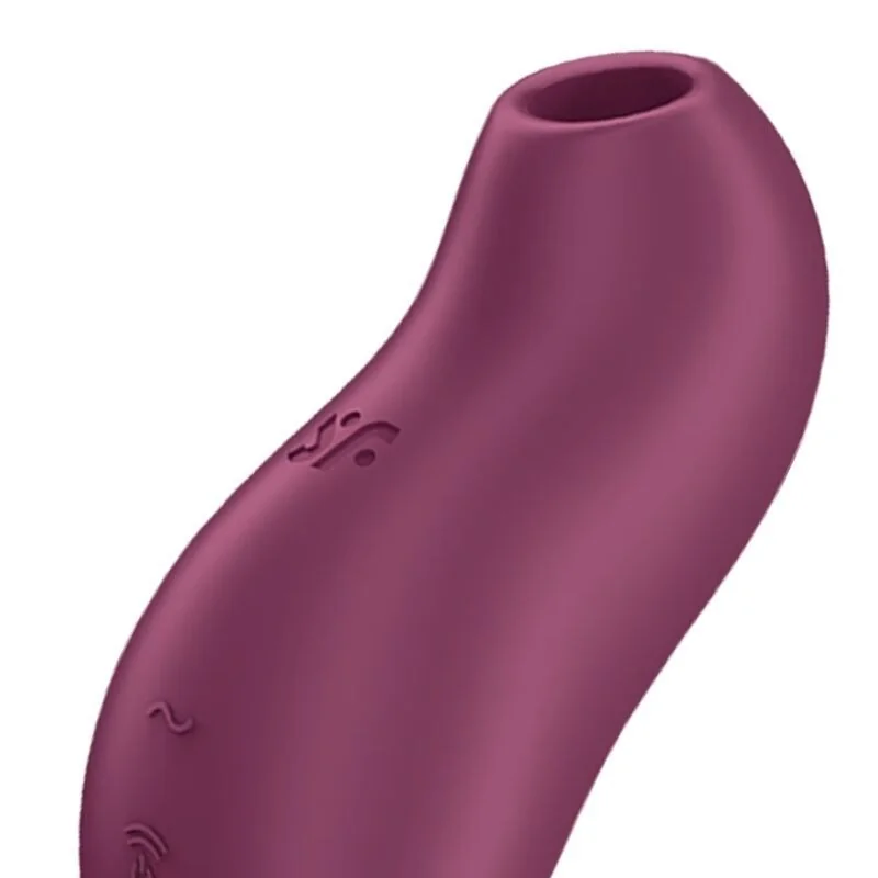 Pocket Pro 1 Klitoris-Stimulator Granat von Satisfyer Air Pulse kaufen | Fesselliebe 2