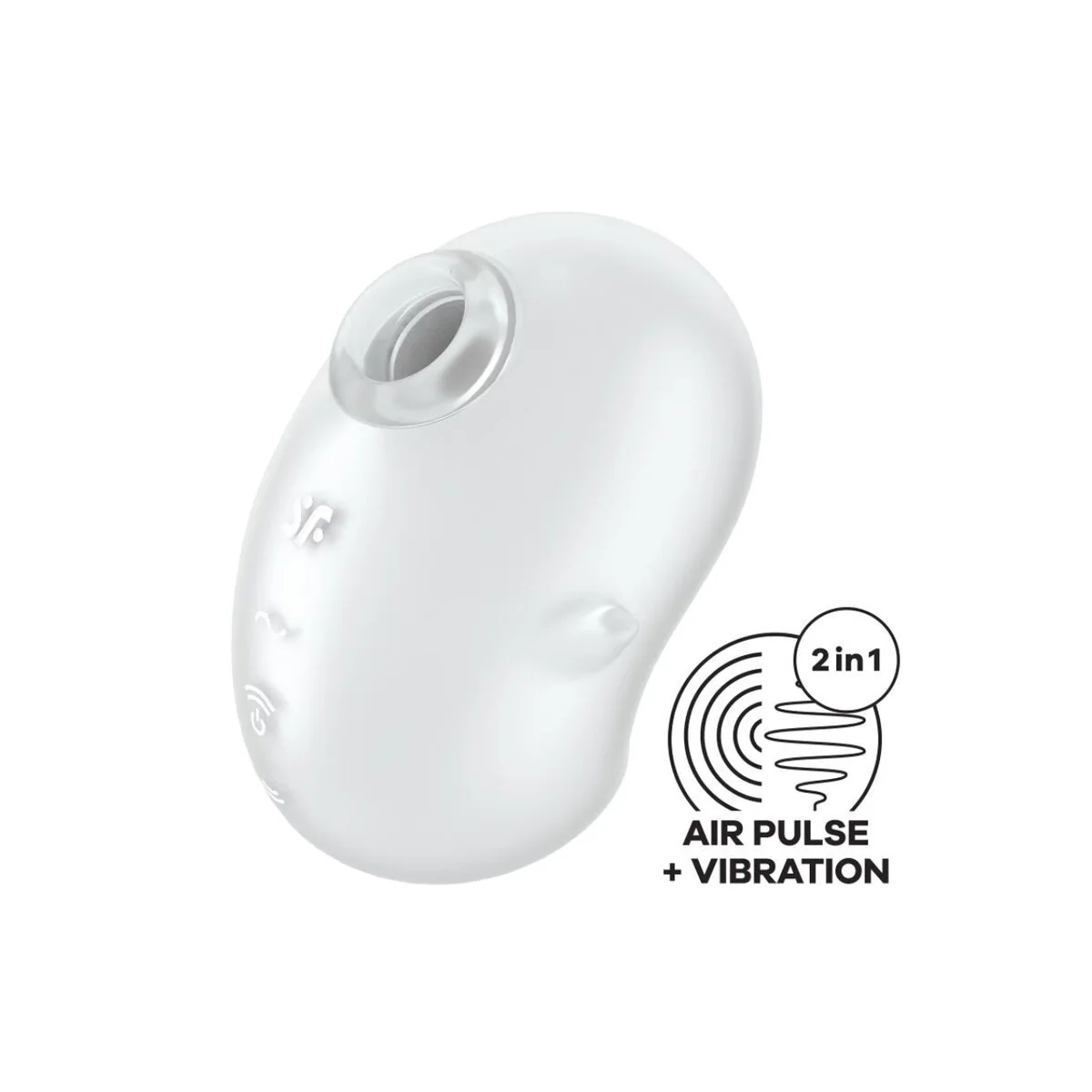 Cutie Ghost Auflegevibrator Weiss von Satisfyer Layons kaufen | Fesselliebe