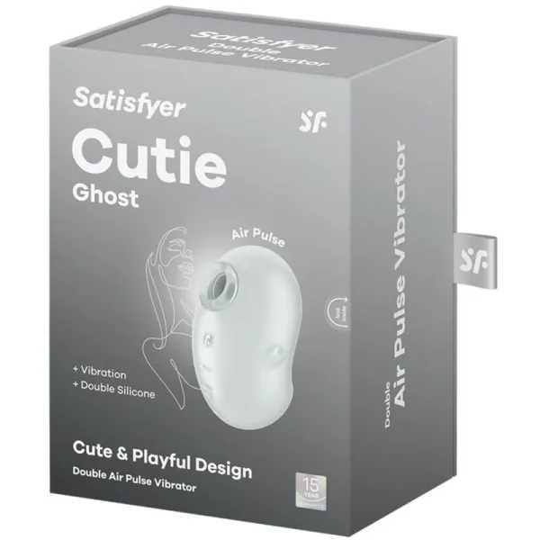 Cutie Ghost Auflegevibrator Weiss von Satisfyer Layons kaufen | Fesselliebe