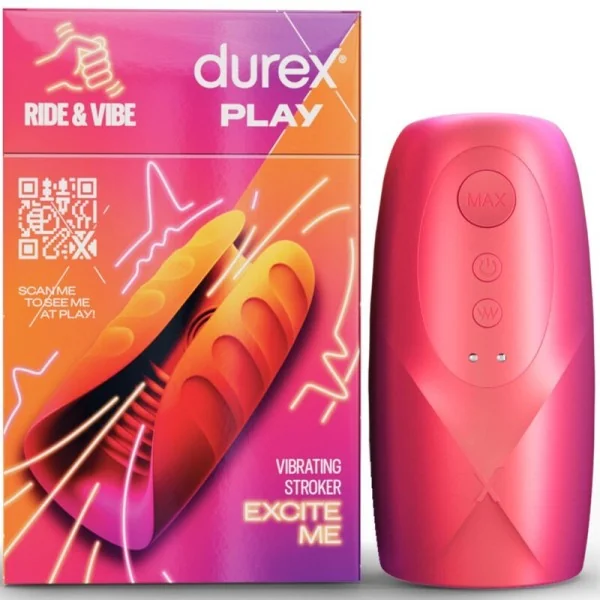 Toy Ride & Vibe Vibrator-Masturbator von Durex Toys kaufen | Fesselliebe