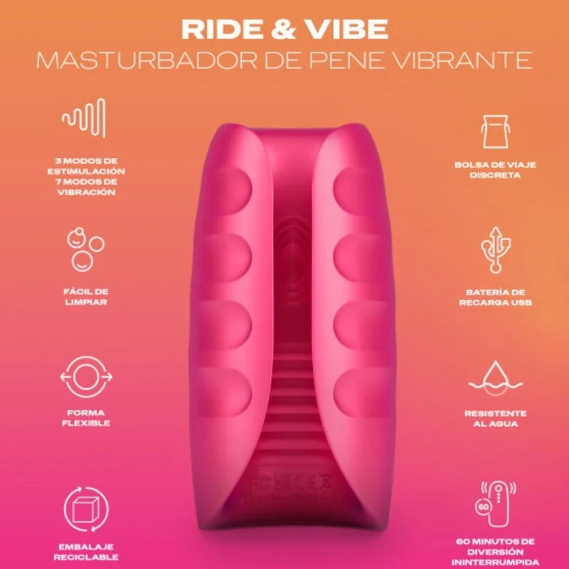 Toy Ride & Vibe Vibrator-Masturbator von Durex Toys kaufen | Fesselliebe 2