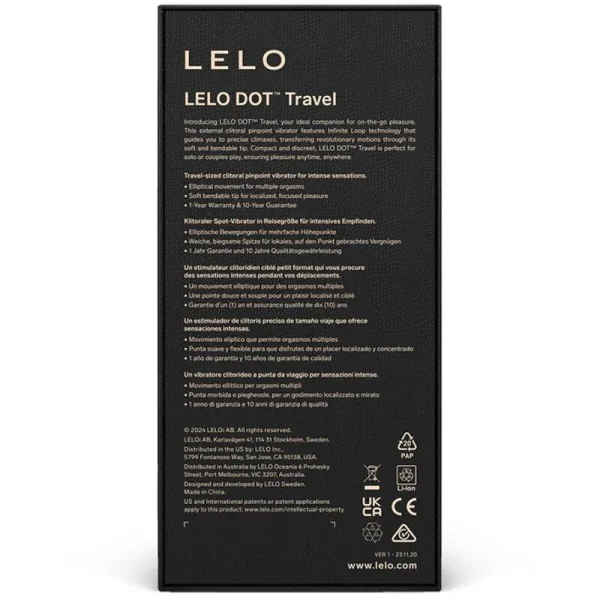 Dot Travel Klitoris-Stimulator Rosa von Lelo kaufen | Fesselliebe