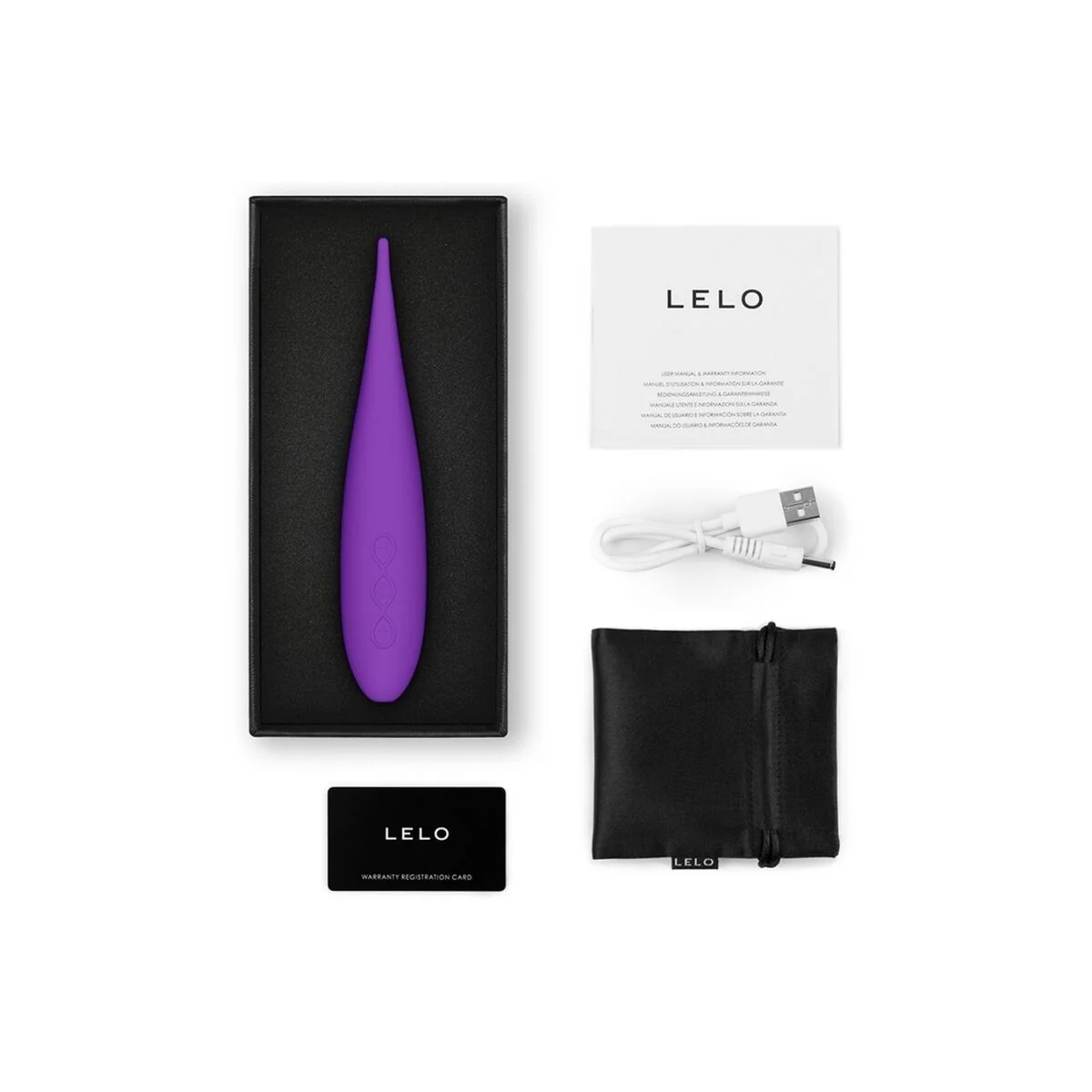 Dot Travel Klitoris-Stimulator Lila von Lelo kaufen | Fesselliebe