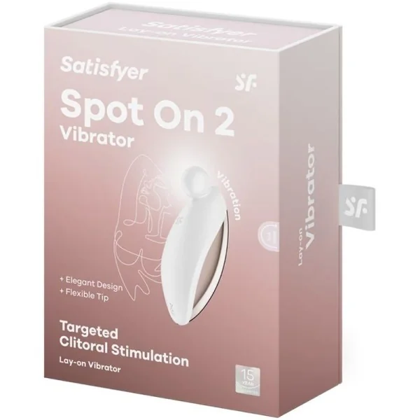 Spot On 2 Auflegevibrator Weiss von Satisfyer Vibrator kaufen | Fesselliebe