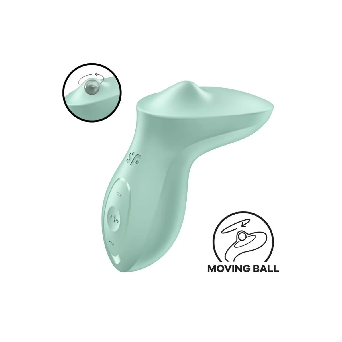 Exciterrr Vibrator Auflegender Klitoris Mint von Satisfyer Vibrator kaufen | Fesselliebe