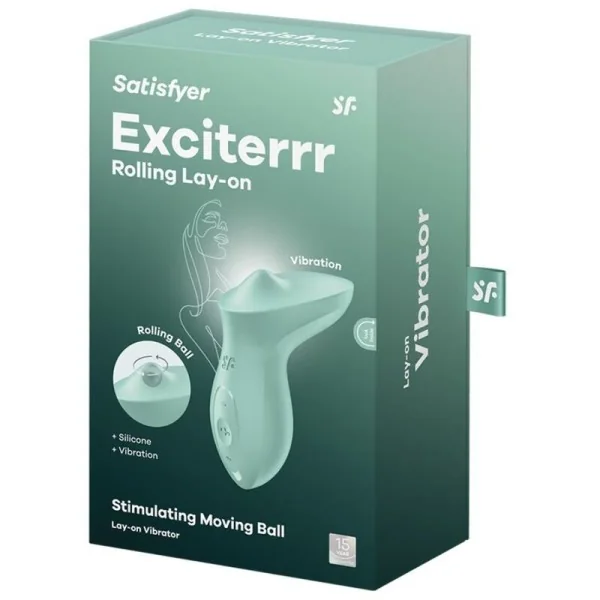 Exciterrr Vibrator Auflegender Klitoris Mint von Satisfyer Vibrator kaufen | Fesselliebe