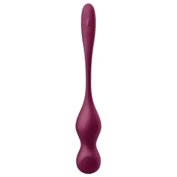 Love Birds Vary Vibrierende Kugeln mit kostenloser App Weinrot von Satisfyer Vibrator kaufen | Fesselliebe