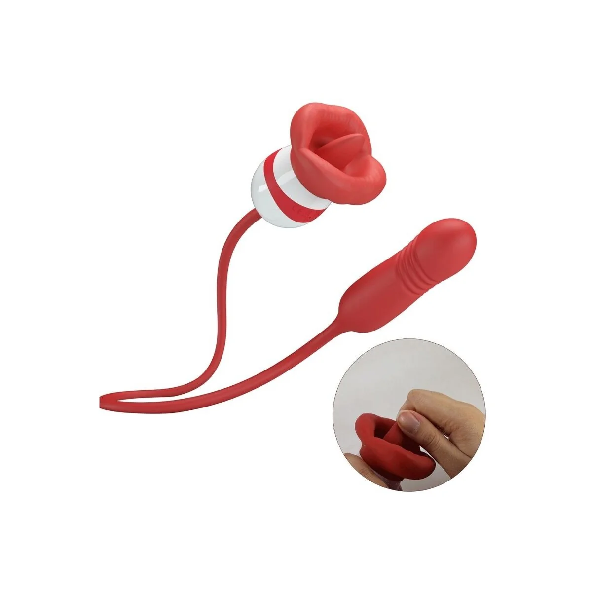 Ashlynn Masturbator Mund Rot von Pretty Love Flirtation kaufen | Fesselliebe