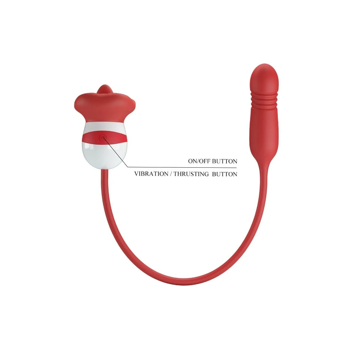 Ashlynn Masturbator Mund Rot von Pretty Love Flirtation kaufen | Fesselliebe