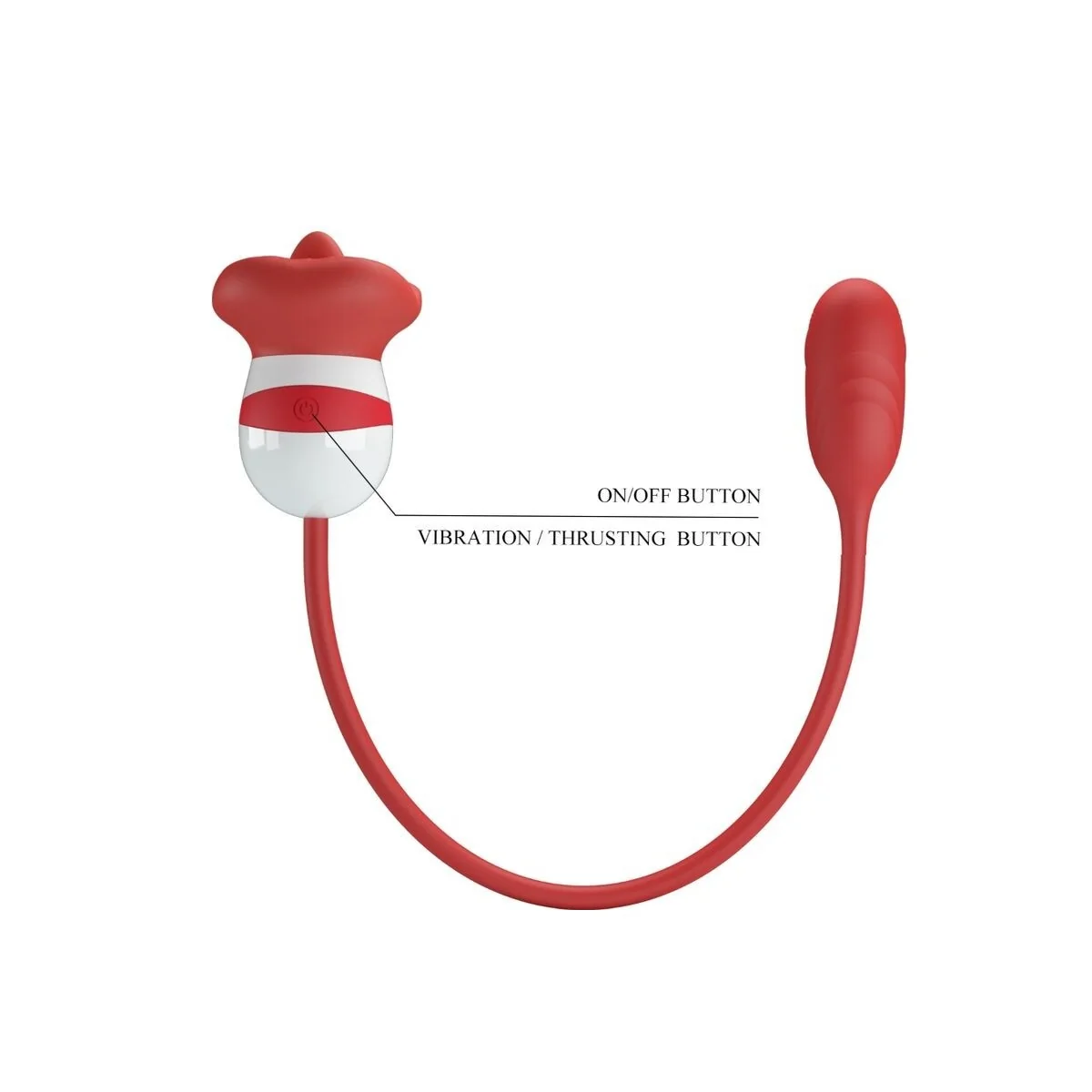 Aliyah Masturbator mit Rotem Mund von Pretty Love kaufen | Fesselliebe