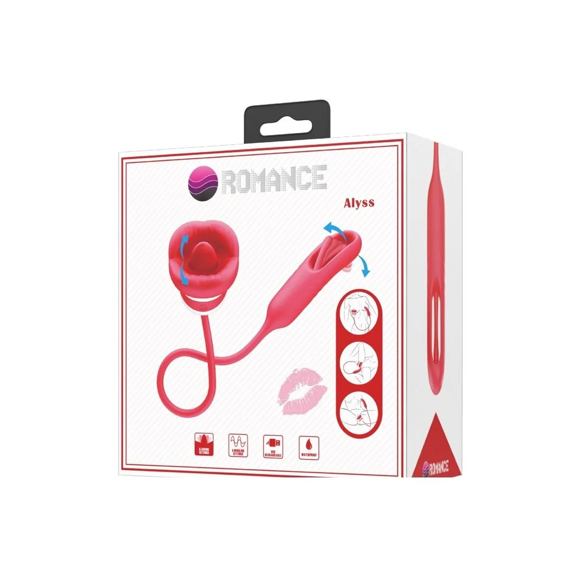 Alyss Masturbator Mund Rot von Romance kaufen | Fesselliebe