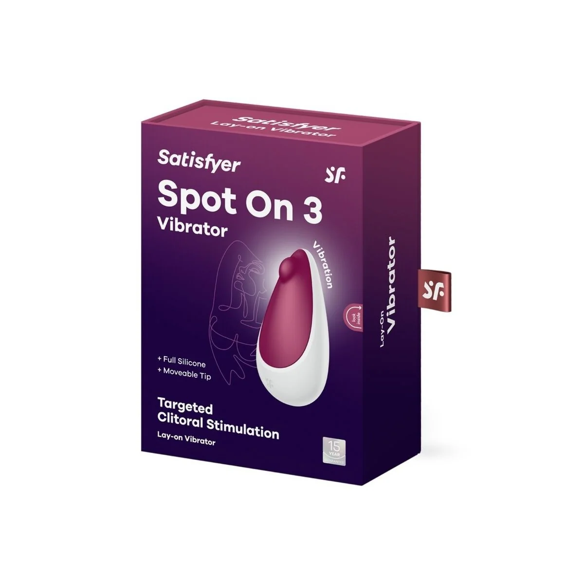 Spot On 3 Berry Klitori Stimulator von Satisfyer Vibrator kaufen | Fesselliebe