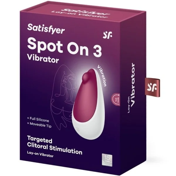 Spot On 3 Berry Klitori Stimulator von Satisfyer Vibrator kaufen | Fesselliebe