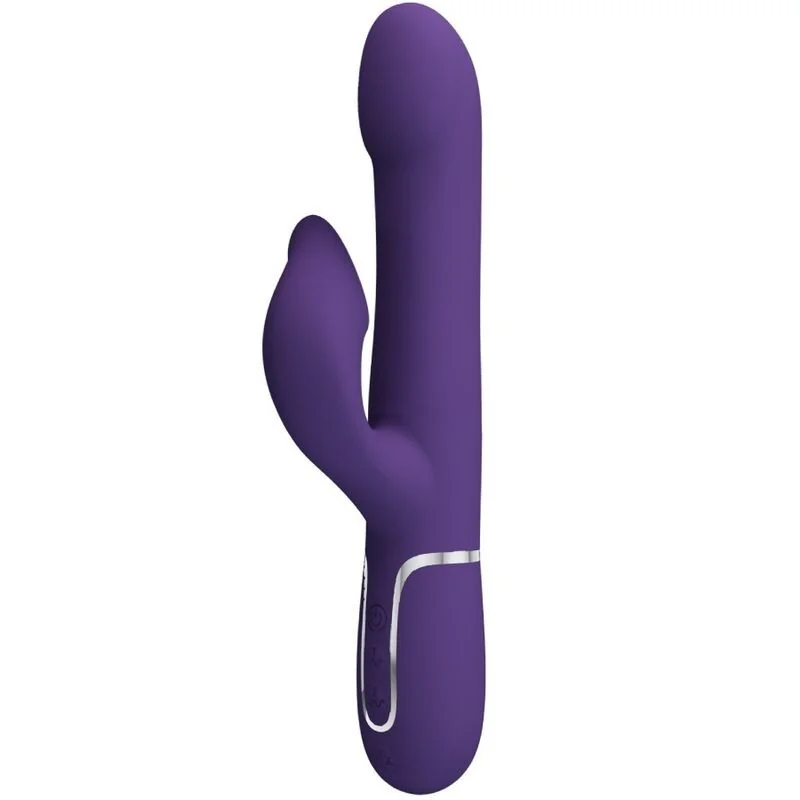 Zalin Rabbit Vibrator Perlen 4 in 1 Lila von Pretty Love Flirtation kaufen | Fesselliebe 2