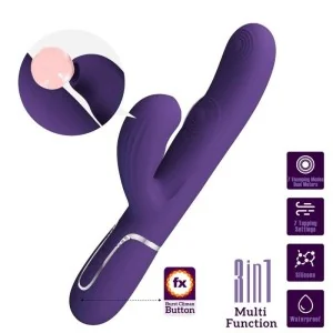 Perlita G-Spot Vibrator 3 in 1 Multifunktions-Lila von Pretty Love Flirtation kaufen | Fesselliebe