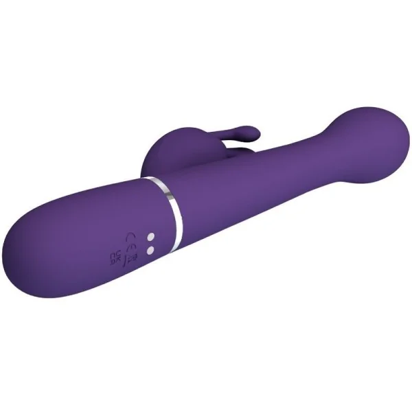 Dejon Rabbit Vibrator 3 in 1 Multifunktions-Lila von Pretty Love Flirtation kaufen | Fesselliebe