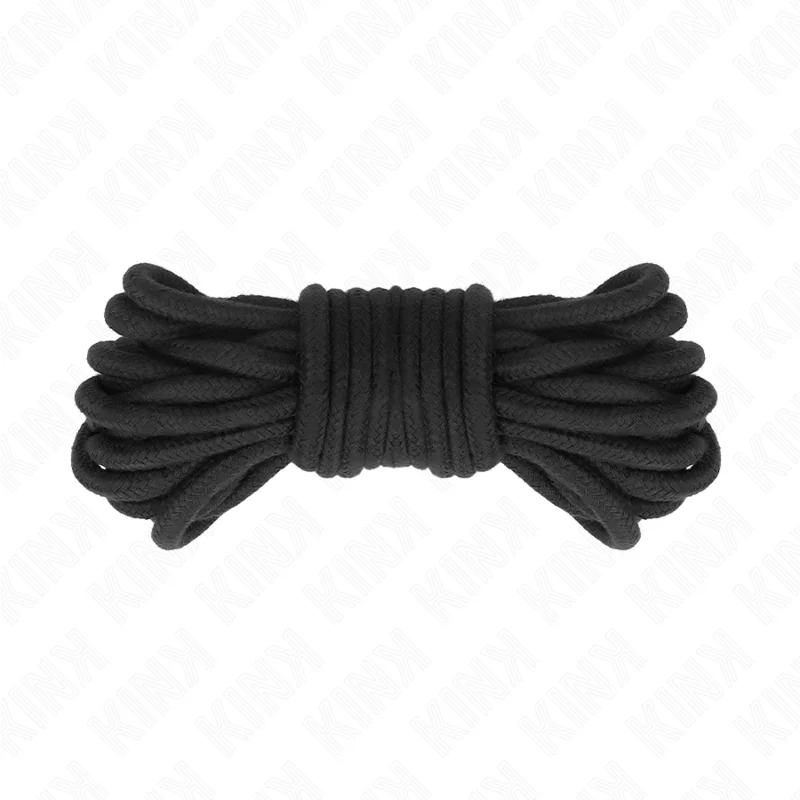 Baumwollseil 5 Meter Schwarz von Kink Rope Arts kaufen | Fesselliebe 2