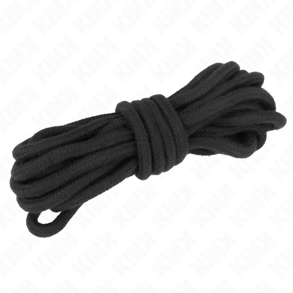 Baumwollseil 10 Meter Schwarz von Kink Rope Arts kaufen | Fesselliebe