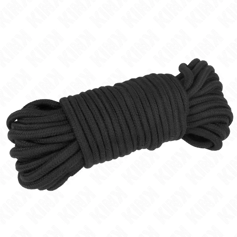 Baumwollseil 20 Meter Schwarz von Kink Rope Arts kaufen | Fesselliebe 2