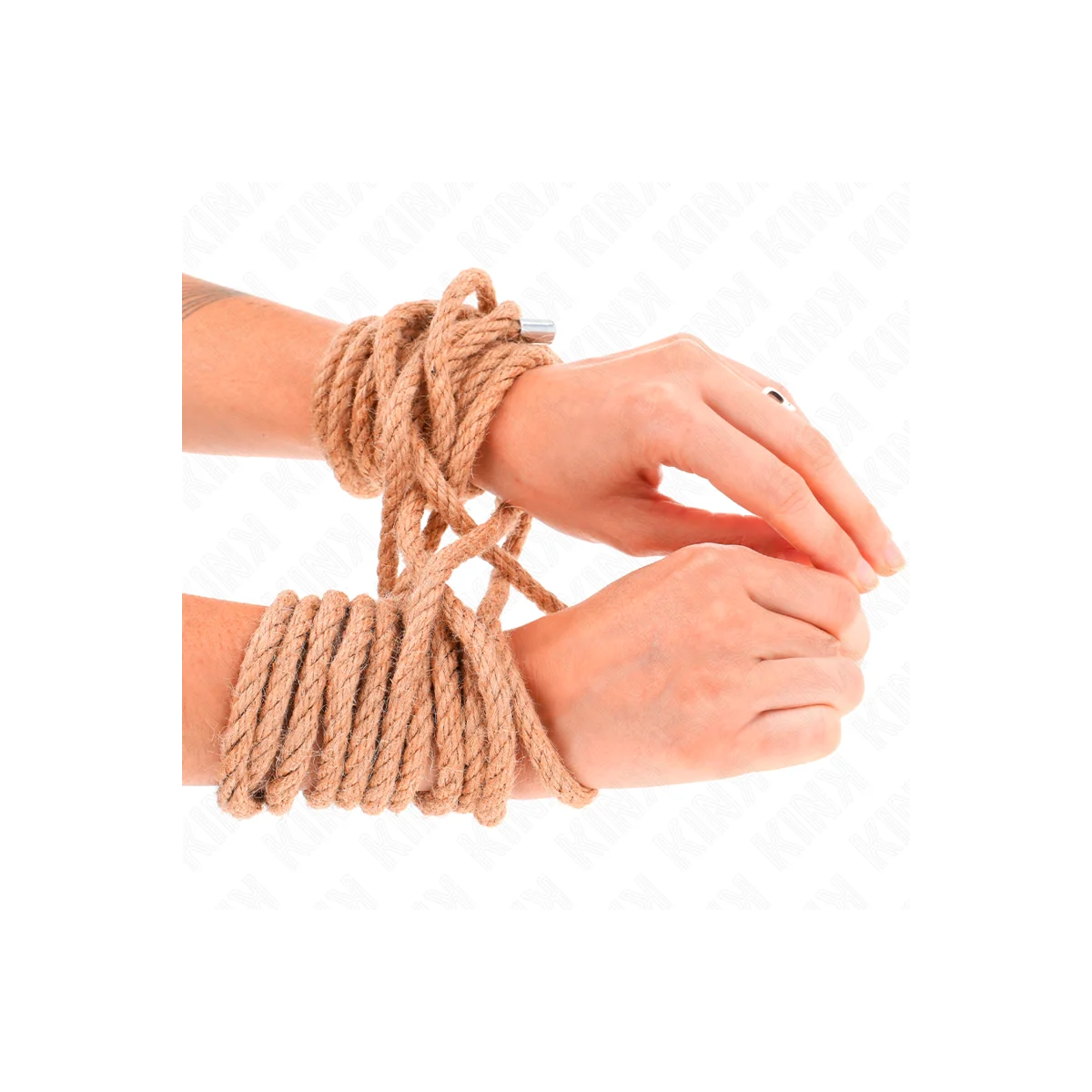 Hanfseil mit Metallkopf 10 Meter von Kink Rope Arts kaufen | Fesselliebe