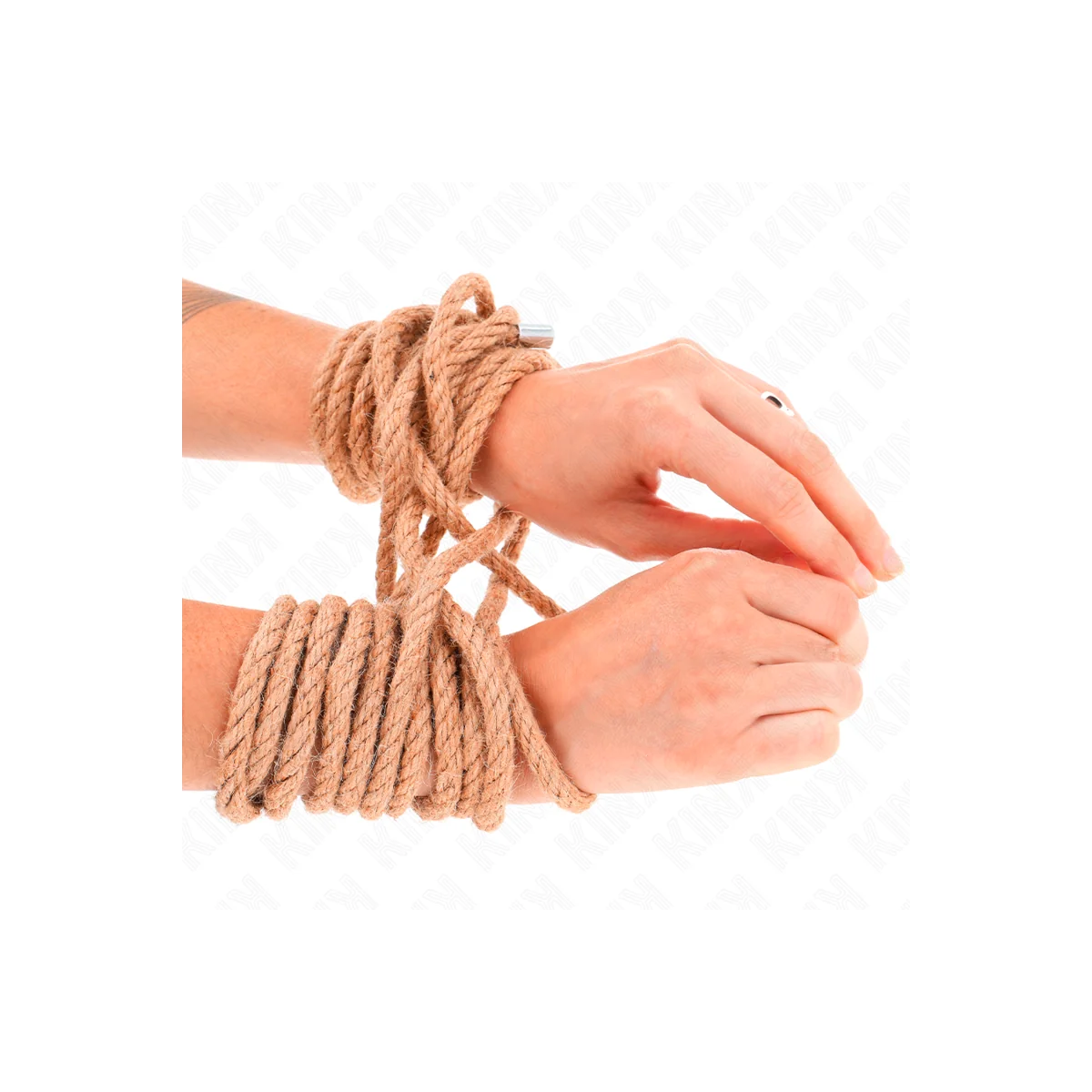 Hanfseil mit Metallkopf 20 Meter von Kink Rope Arts kaufen | Fesselliebe