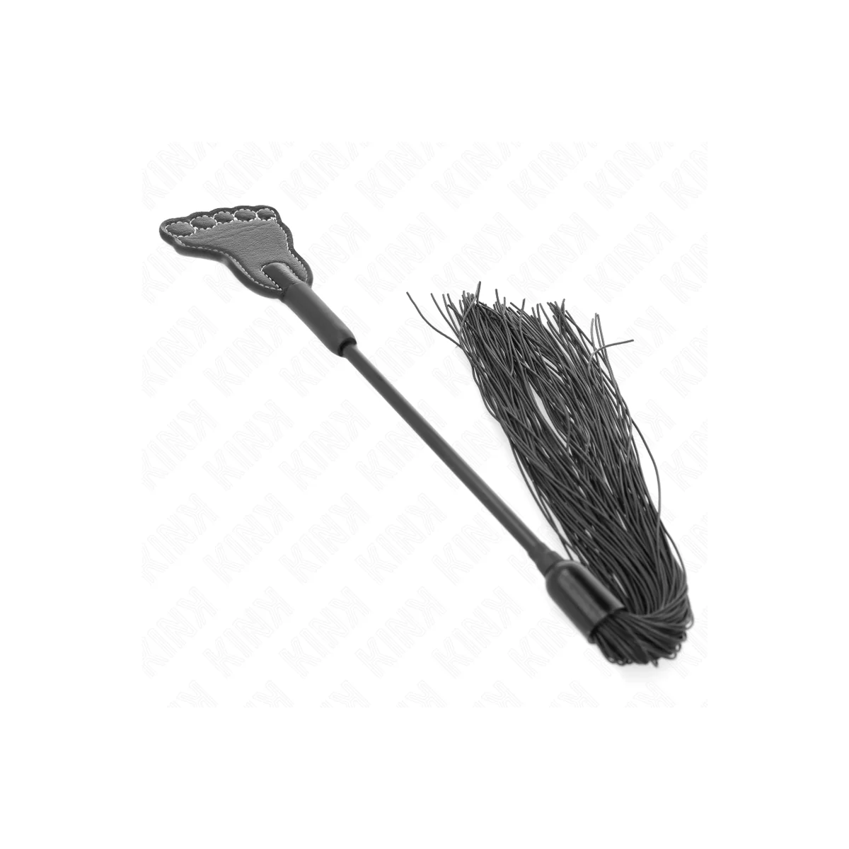 Fußförmige Paddel mit Quastenpeitsche 31 cm von Kink Impact & Touch kaufen | Fesselliebe