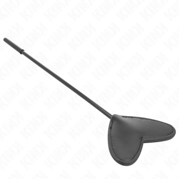 Schwarze Herzförmige Palette 33 X 10 cm von Kink Impact & Touch kaufen | Fesselliebe