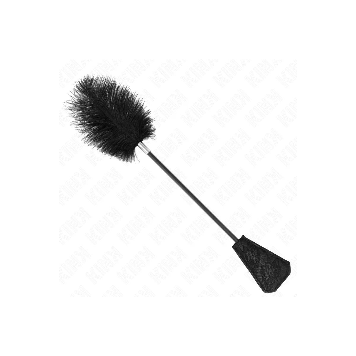 Straussenfedern Zum Kitzeln mit Spitzenpalette 56 cm von Kink Impact & Touch kaufen | Fesselliebe